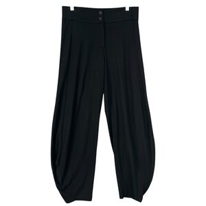 RONEN CHEN Womens Jemma Pant Zip & Button Black Size US 8